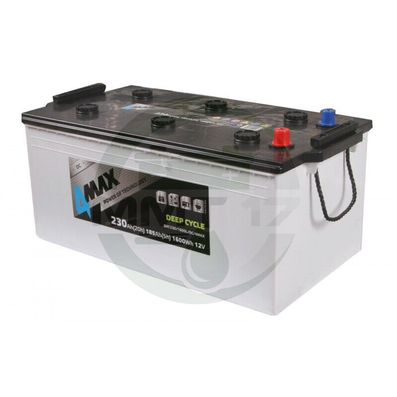 4MAX АКУМУЛАТОР DEEP CYCLE 12V230AH