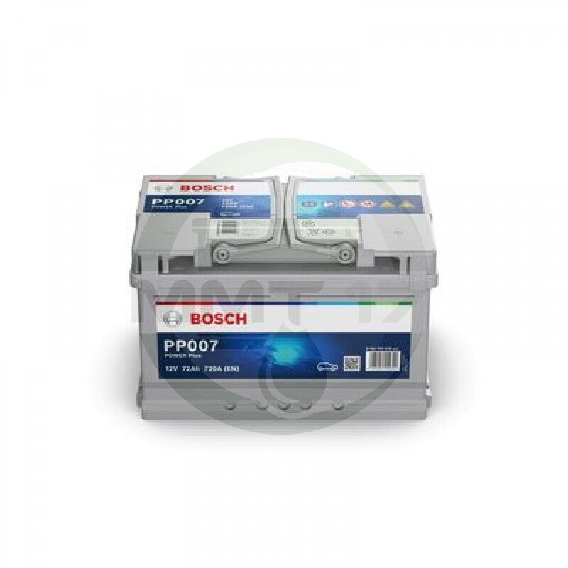 BOSCH АКУМУЛАТОР 12V72AH 720A R+ PP007