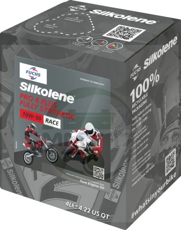 FUCHS SILKOLENE PRO 4 PLUS 10W50 4L CUBE