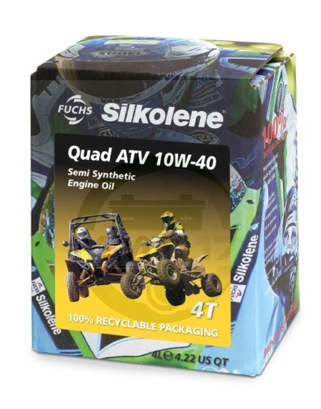 FUCHS SILKOLENE QUAD ATV 4 10W40 4L CUBE