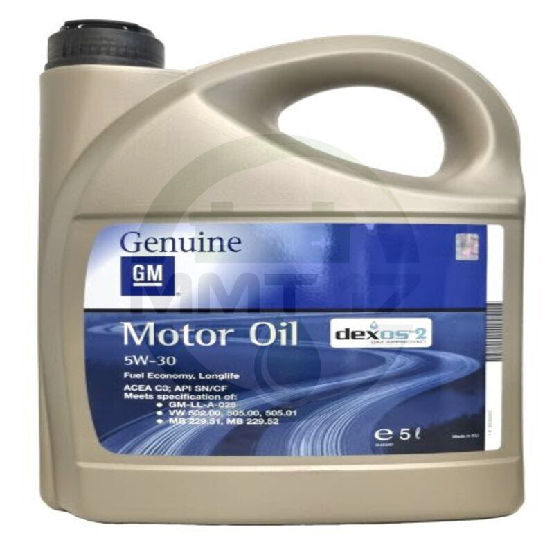GM OPEL DEXOS 2 5W-30 5Л