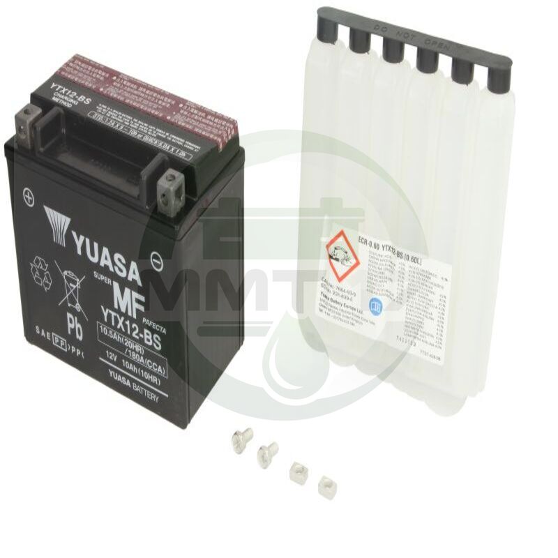 YUASA АКУМУЛАТОР YTX12-BS