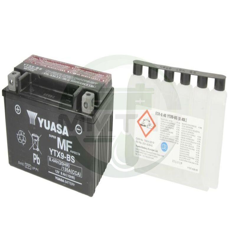 YUASA АКУМУЛАТОР YTX9-BS