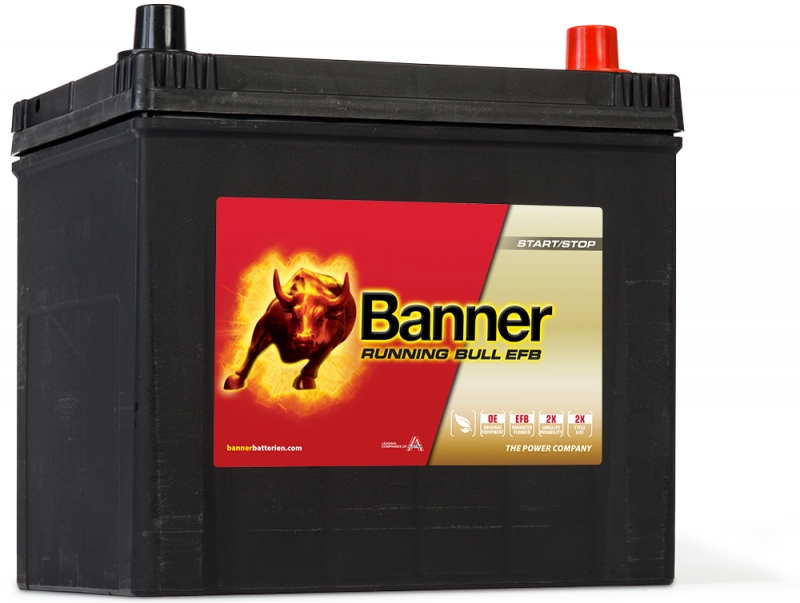BANNER АКУМУЛАТОР 12V65AH 550A EFB JIS R+ 56515