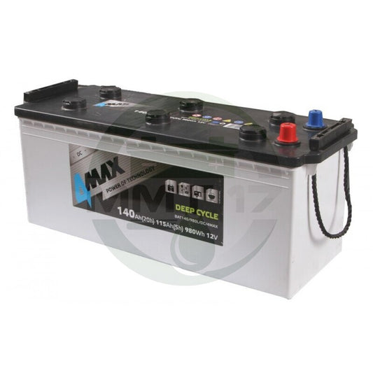 4MAX АКУМУЛАТОР DEEP CYCLE 12V140AH