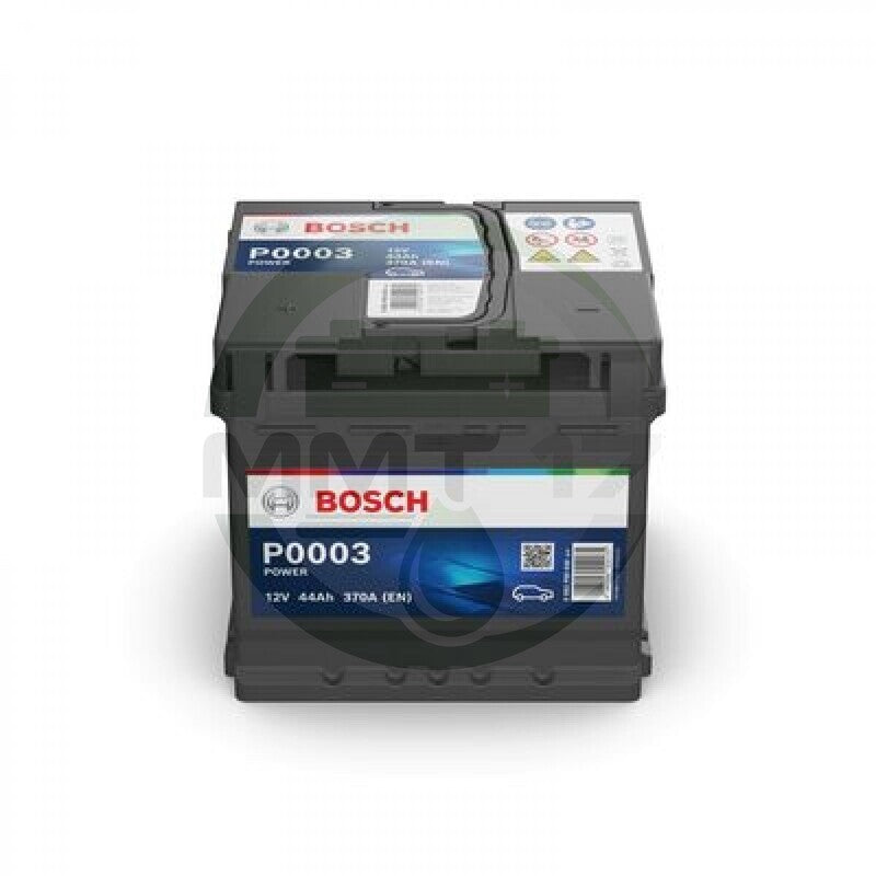 BOSCH АКУМУЛАТОР 12V44AH 370A L+ P0003