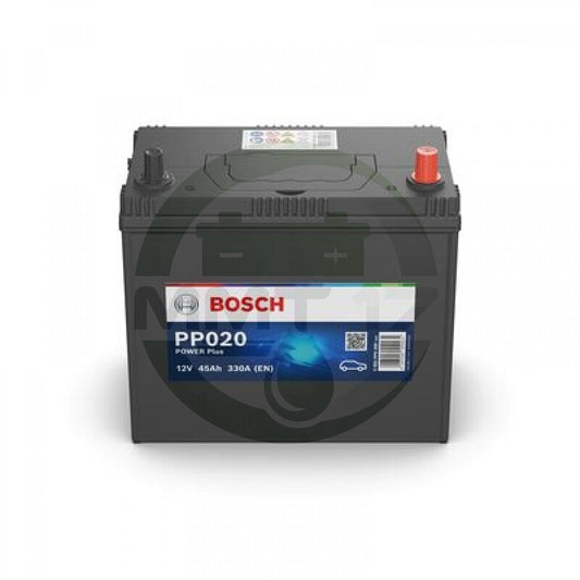 BOSCH АКУМУЛАТОР 12V45AH 330A R+ PP020