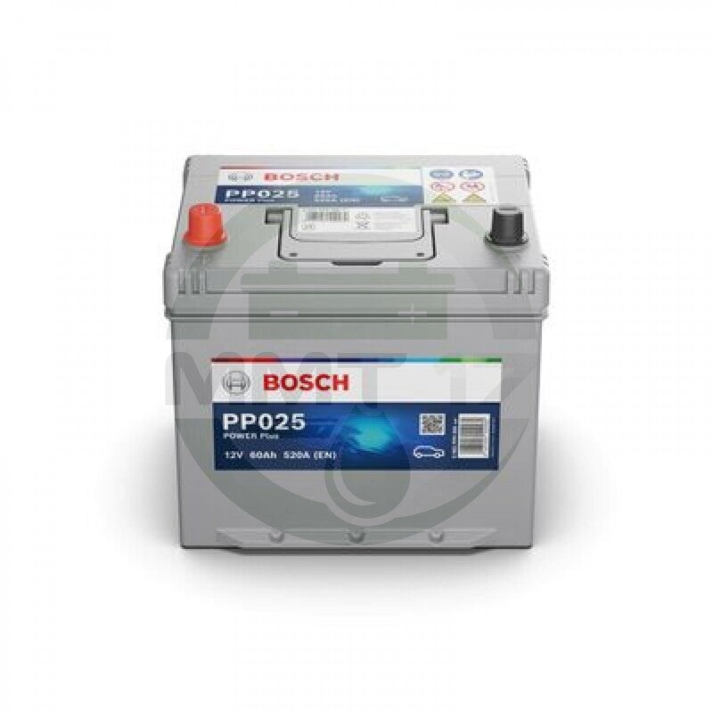BOSCH АКУМУЛАТОР 12V60AH 520A L+ JIS PP025