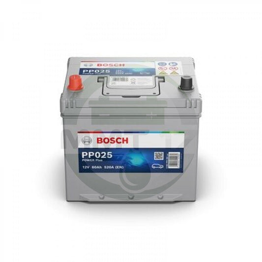 BOSCH АКУМУЛАТОР 12V60AH 520A L+ JIS PP025