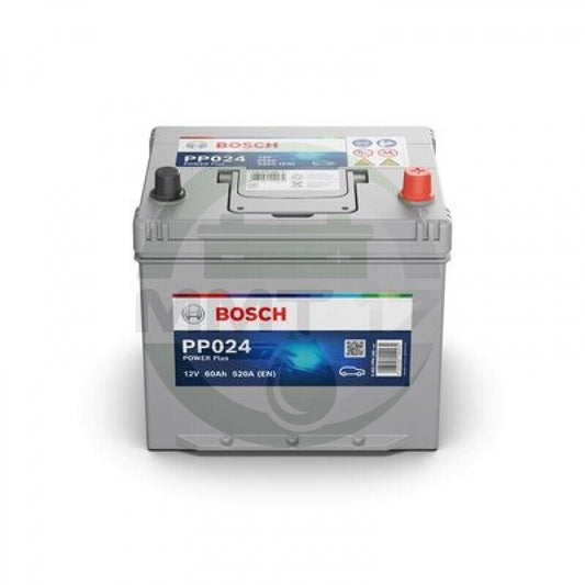 BOSCH АКУМУЛАТОР 12V60AH 520A R+ JIS PP024