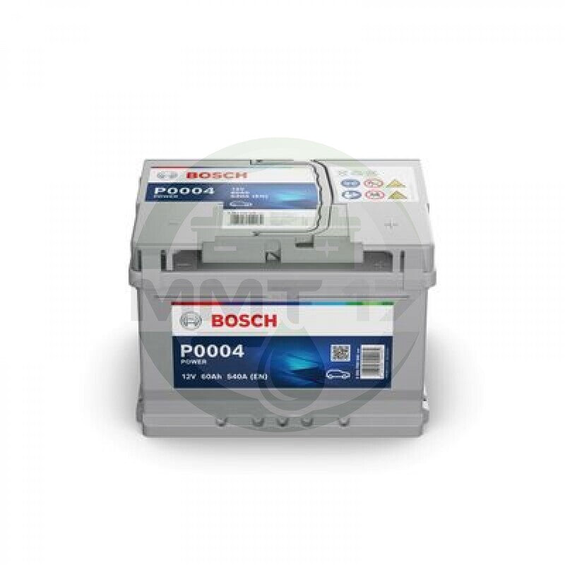 BOSCH АКУМУЛАТОР 12V60AH 540A R+ P0004