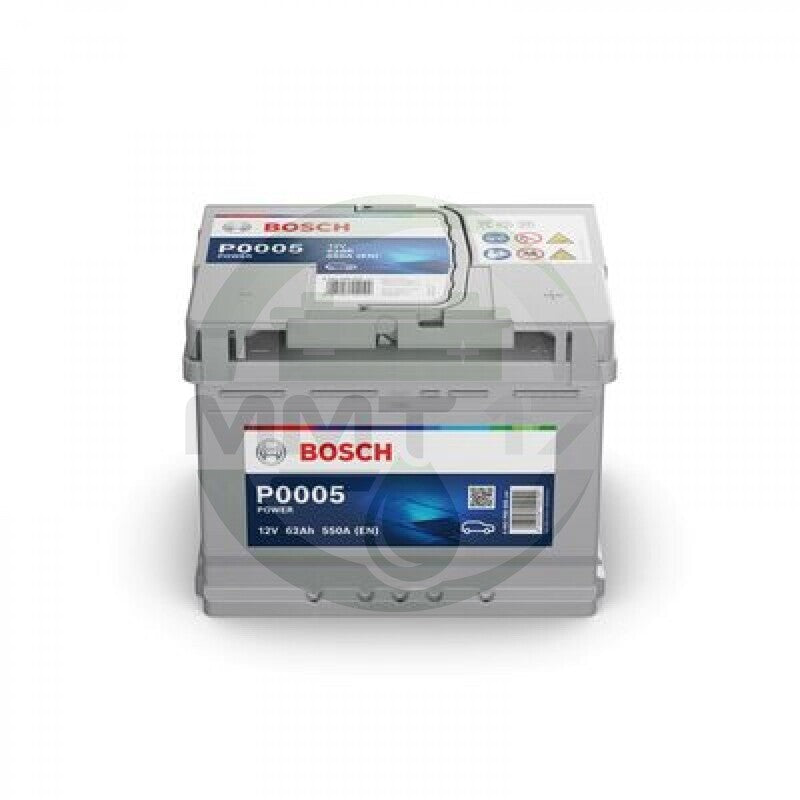 BOSCH АКУМУЛАТОР 12V62AH 550A R+ P0005