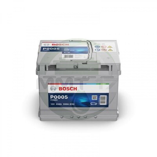 BOSCH АКУМУЛАТОР 12V62AH 550A R+ P0005