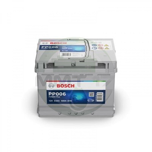 BOSCH АКУМУЛАТОР 12V63AH 580A L+ PP006