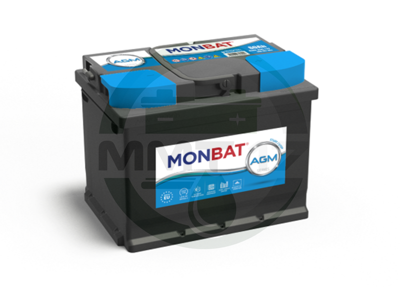 MONBAT АКУМУЛАТОР 12V60AH 640A AGM R+
