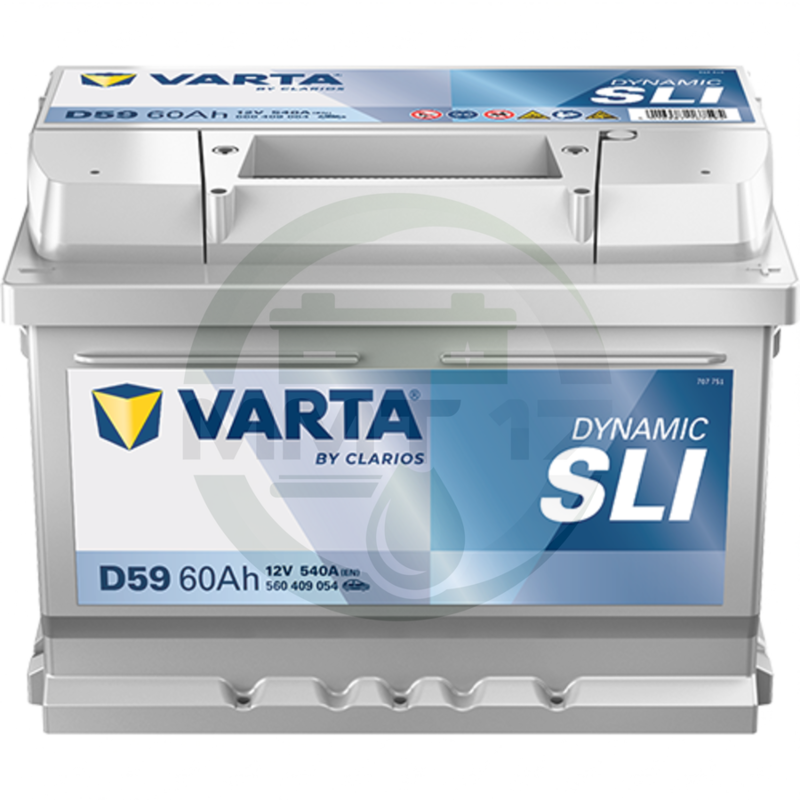 VARTA АКУМУЛАТОР 12V60AH 540A R+ 560409054