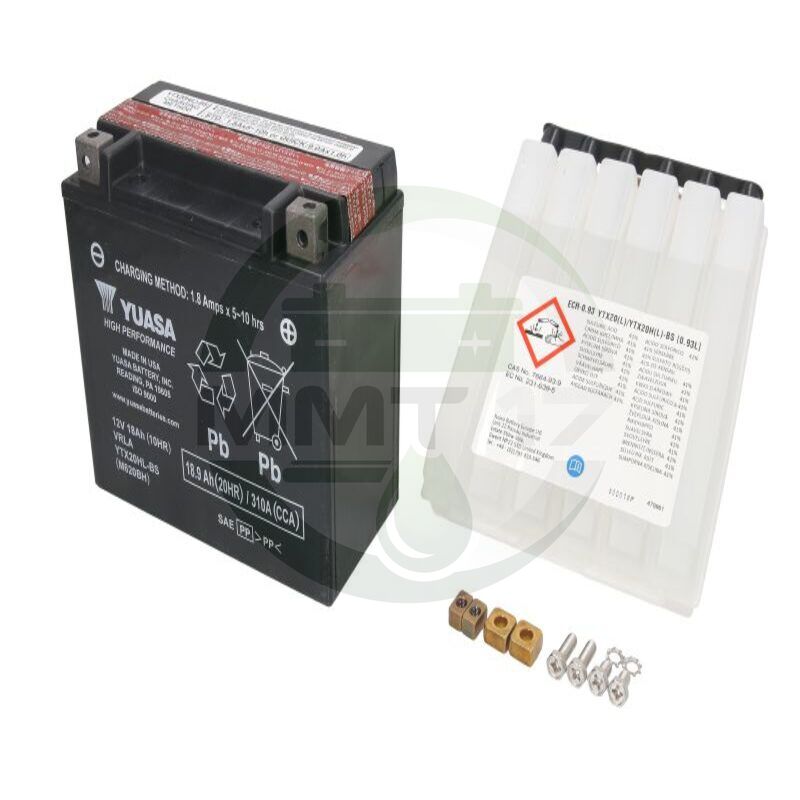 YUASA АКУМУЛАТОР YTX20HL-BS
