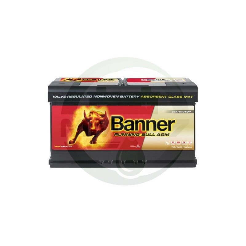BANNER АКУМУЛАТОР 12V95AH 850A AGM R+ 59501