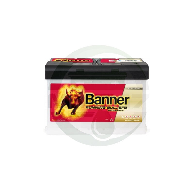 BANNER АКУМУЛАТОР 12V75AH 700A R+ EFB 57511